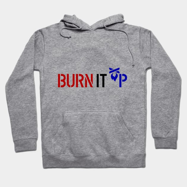 BURN IT UP Hoodie by imagexcel